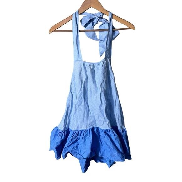 Sachin + Babi Anthropologie Linen Halter Top Size Small - Picture 4 of 10